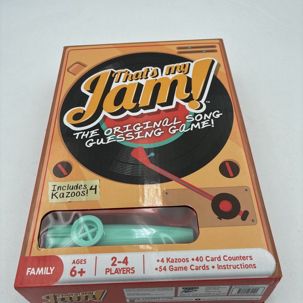 That’s My Jam The Original Song Guessing Game - Open Box